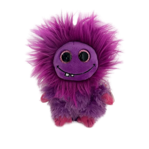 Ty Frizzys Collection “Lola” the Purple Big Eyed Monster (8 inch)